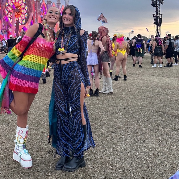 BADINKA Blue Occult set (pants and top) - Picture 5 of 6